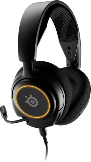Навушники SteelSeries Arctis Nova 3 (SS61631) Black  - фото - інтернет-магазин електроніки та побутової техніки TTT