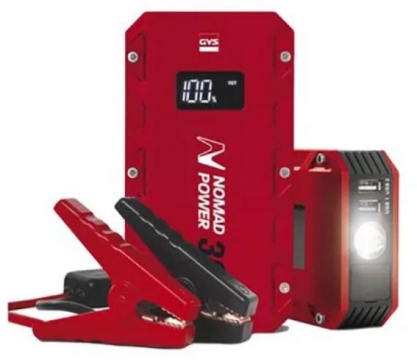 Автономное пусковое устройство (бустер) GYS Booster Lithium Nomad Power 300 (25875) - фото - интернет-магазин электроники и бытовой техники TTT