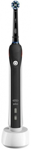 Электрическая зубная щетка Braun Oral-B PRO2 2000 D 501.513.2 BK Cross Action - фото - интернет-магазин электроники и бытовой техники TTT