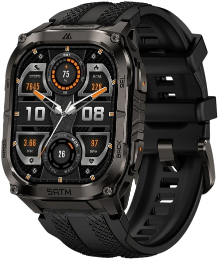 Смарт-часы Kospet Tank M4C Black - фото - интернет-магазин электроники и бытовой техники TTT