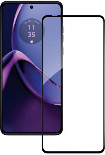 Защитное стекло ACCLAB Full Glue для Moto G84 Black - фото - интернет-магазин электроники и бытовой техники TTT