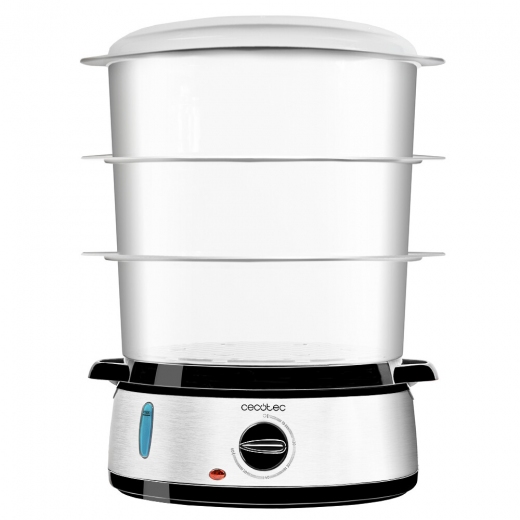 Пароварка Cecotec Vapovita 3000 Inox CCTC-04109 (8435484041096) - фото - інтернет-магазин електроніки та побутової техніки TTT