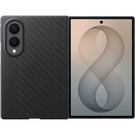 Панель Samsung Carbon Magnet для Samsung Galaxy Fold 8 (EF-KF971SBEGUA) Black - фото - інтернет-магазин електроніки та побутової техніки TTT