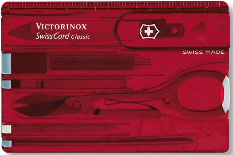 Набор Victorinox Swisscard (0.7100.TB1) - фото - интернет-магазин электроники и бытовой техники TTT
