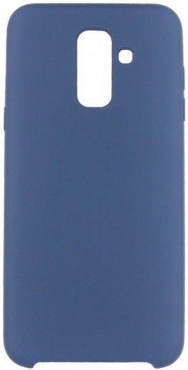 Панель Original Soft Case Samsung Galaxy A605 (A6 Plus 2018) Dark Blue - фото - интернет-магазин электроники и бытовой техники TTT