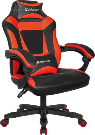 Крісло геймерське Defender Master Black/Red  - фото - інтернет-магазин електроніки та побутової техніки TTT