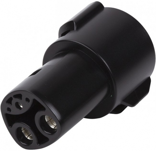 Адаптер HiSmart кабелю для заряджання електромобіля Tesla — Type 1 (EV200528) - фото Адаптер HiSmart кабелю для заряджання електромобіля Tesla — Type 1 (EV200528) - фото - інтернет-магазин електроніки та побутової техніки TTT