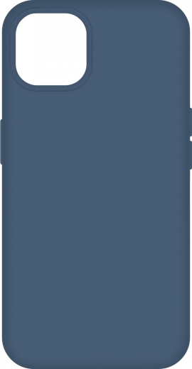 Накладка MAKE Silicone iPhone 14 Plus Blue - фото - інтернет-магазин електроніки та побутової техніки TTT