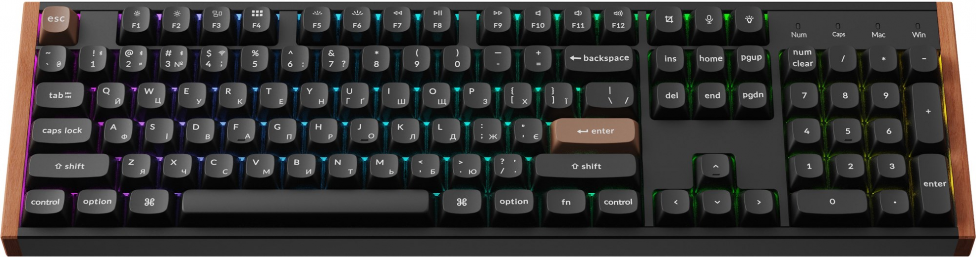 Клавиатура беспроводная Keychron K10 HE Magnetic Switch Black RGB (K10H-F1-UA) - фото - интернет-магазин электроники и бытовой техники TTT