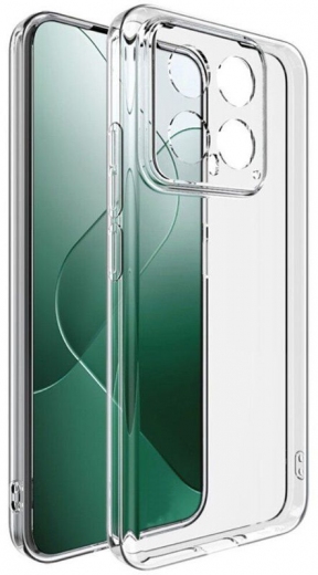 Силиконовый чехол BeCover для Xiaomi 14 Pro 5G (710688) Transparancy - фото - интернет-магазин электроники и бытовой техники TTT