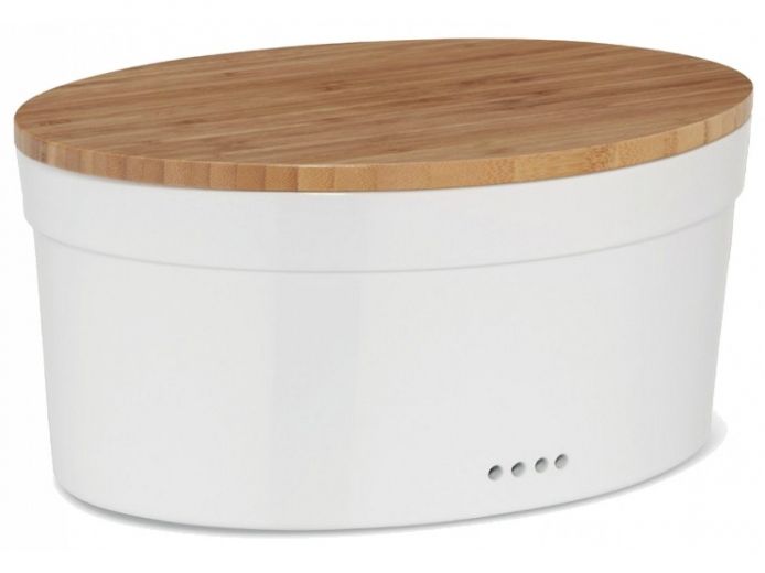 Хлебница Kela Salena 36.5х23.5х14 см (12064) Белая - фото - интернет-магазин электроники и бытовой техники TTT