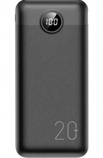 УМБ Veger L20S 20000mAh LCD QC PD 20W Black - фото - интернет-магазин электроники и бытовой техники TTT
