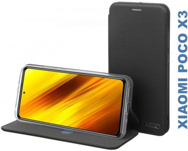 Чехол-книжка BeCover Exclusive для Xiaomi Poco X3 / Poco X3 Pro (705747) Black  - фото - интернет-магазин электроники и бытовой техники TTT