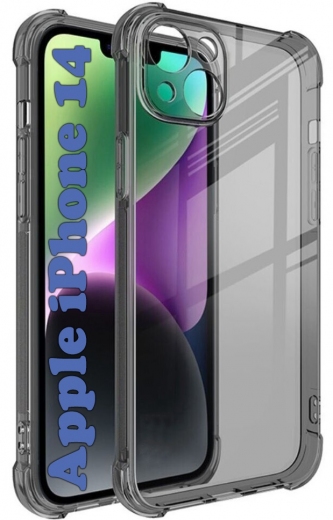 Силиконовый чехол BeCover Anti-Shock для Apple iPhone 14 (BC_708242) Grey - фото - интернет-магазин электроники и бытовой техники TTT