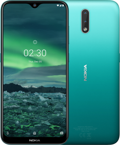 Смартфон Nokia 2.3 2/32Gb Green - фото - интернет-магазин электроники и бытовой техники TTT