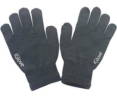 Рукавички для сенсорних екранів iGlove Dark Grey - фото - інтернет-магазин електроніки та побутової техніки TTT