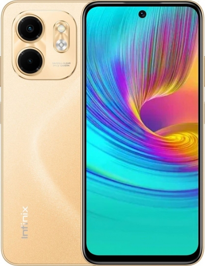 Смартфон Infinix Smart 9 3/64GB Sandstone Gold - фото Смартфон Infinix Smart 9 3/64GB Sandstone Gold - фото - интернет-магазин электроники и бытовой техники TTT