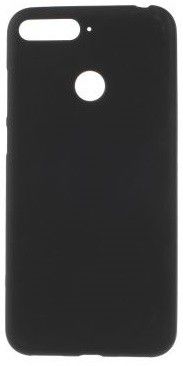Накладка силіконова для Honor 7A Pro/Huawei Y6 Prime 2018 Black - фото - інтернет-магазин електроніки та побутової техніки TTT