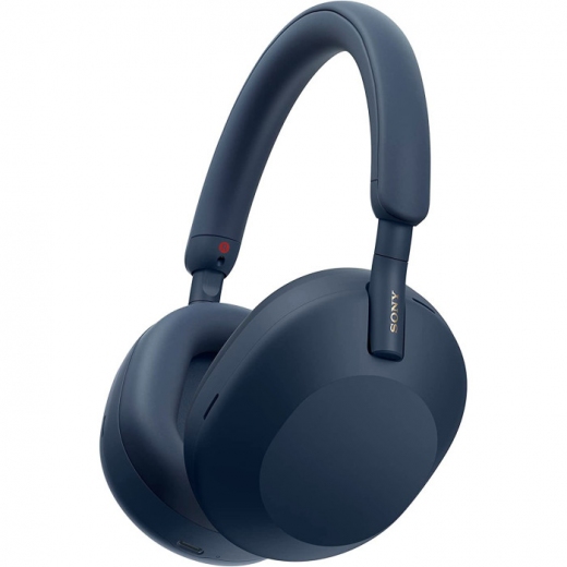 Наушники Sony WH-1000XM5 (WH1000XM5L.CE7) Blue - фото - интернет-магазин электроники и бытовой техники TTT