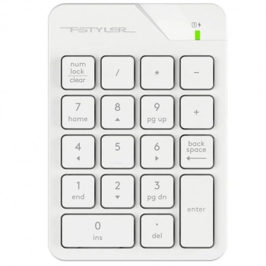 Клавіатура A4TECH FGK21C White - фото - інтернет-магазин електроніки та побутової техніки TTT