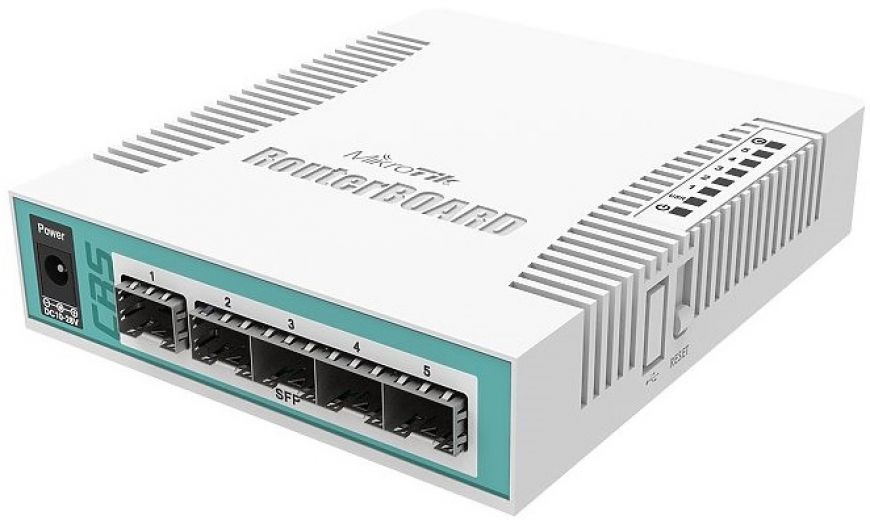 Коммутатор MikroTik CRS106-1C-5S - фото Коммутатор MikroTik CRS106-1C-5S - фото - интернет-магазин электроники и бытовой техники TTT