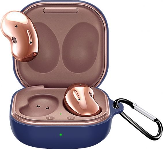 Чехол Silicon BeCover для Samsung Galaxy Buds Live / Buds Pro (705407) Deep Blue - фото - интернет-магазин электроники и бытовой техники TTT