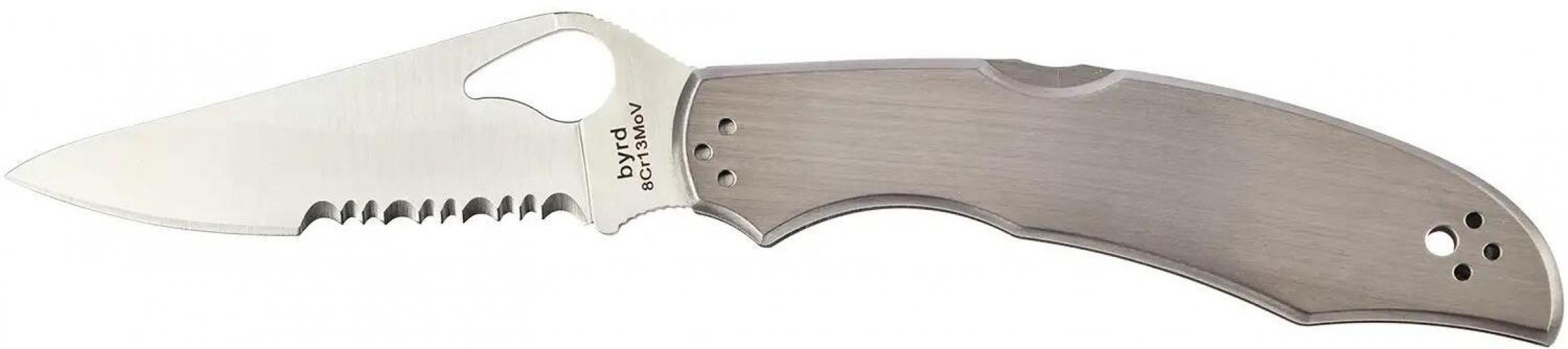 Карманный нож Spyderco Byrd Cara Cara 2, Stainless BY03PS2 (871110) - фото - интернет-магазин электроники и бытовой техники TTT