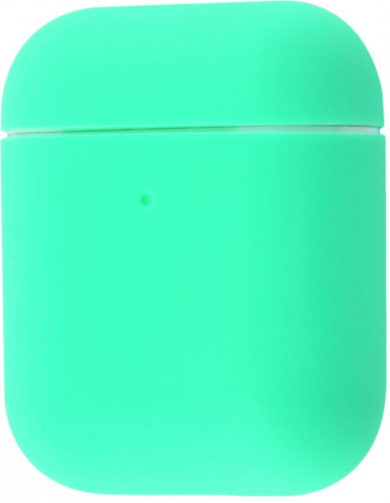 Чехол Ultrathin Silicone Case для Apple AirPods 2 Spearmint - фото - интернет-магазин электроники и бытовой техники TTT