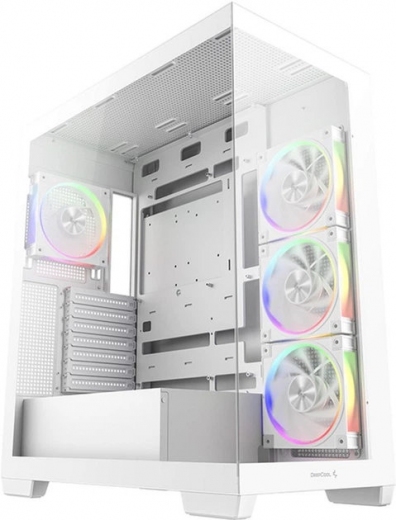 Корпус DeepCool CG580 4F V2 (R-CG580-WHADA4-G-2) White - фото - интернет-магазин электроники и бытовой техники TTT