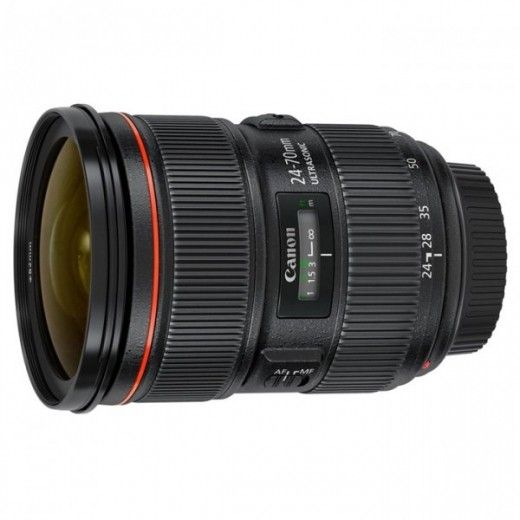 Об'єктив Canon EF 24-70mm f/2.8L II USM (5175B005) - фото - інтернет-магазин електроніки та побутової техніки TTT