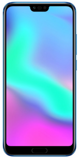 Смартфон Honor 10 4/128Gb (COL-L29) Blue - фото - интернет-магазин электроники и бытовой техники TTT