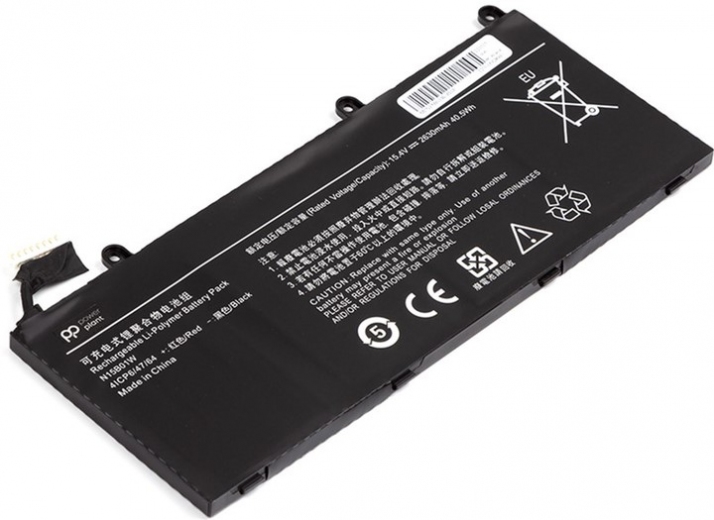 Акумулятор PowerPlant для ноутбуків XIAOMI Mi Ruby 15.6» Series (N15B01W) 15.4V 2630mAh (NB530038) - фото - інтернет-магазин електроніки та побутової техніки TTT