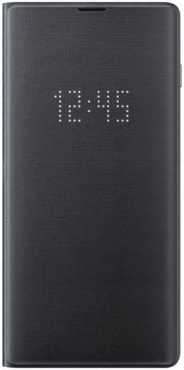 Чохол-книжка Samsung LED View Cover для Samsung Galaxy S10 Plus (EF-NG975PBEGRU) Black - фото - інтернет-магазин електроніки та побутової техніки TTT