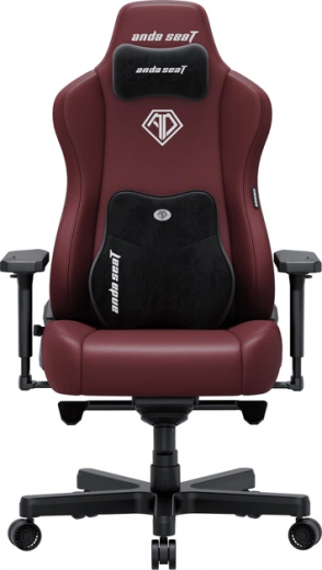 Кресло геймерское Anda Seat Kaiser 3E Size XL (AD23YC-XL-09-A-PV/C-A01) Maroon PVC  - фото - интернет-магазин электроники и бытовой техники TTT