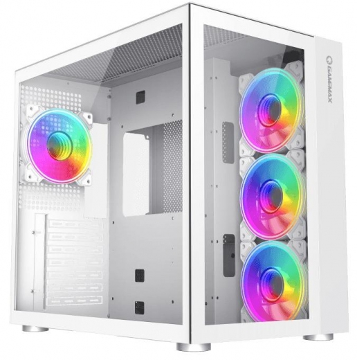 Корпус GameMax Infinity White - фото - интернет-магазин электроники и бытовой техники TTT