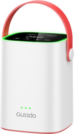 Автокомпрессор Xiaomi Gussdo Car Air Pump White - фото - интернет-магазин электроники и бытовой техники TTT