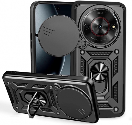 Панель BeCover Military для ZTE Blade A75 5G (713551) Black - фото Панель BeCover Military для ZTE Blade A75 5G (713551) Black - фото - інтернет-магазин електроніки та побутової техніки TTT