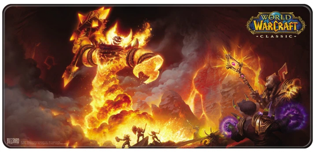 Ігрова поверхня Blizzard World of WarCraft Classic: Ragnaros 0 XL Speed/Control (FBLMPWOWRAGNA21XL) - фото - інтернет-магазин електроніки та побутової техніки TTT