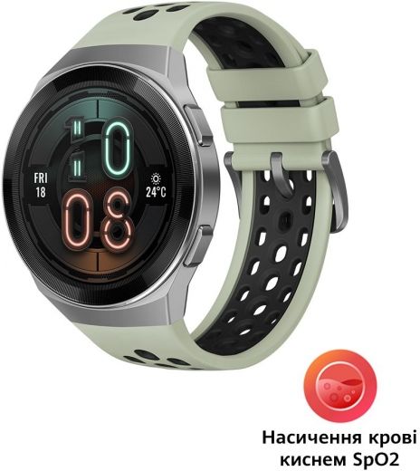 Смарт часы Huawei Watch GT 2e Green - фото - интернет-магазин электроники и бытовой техники TTT