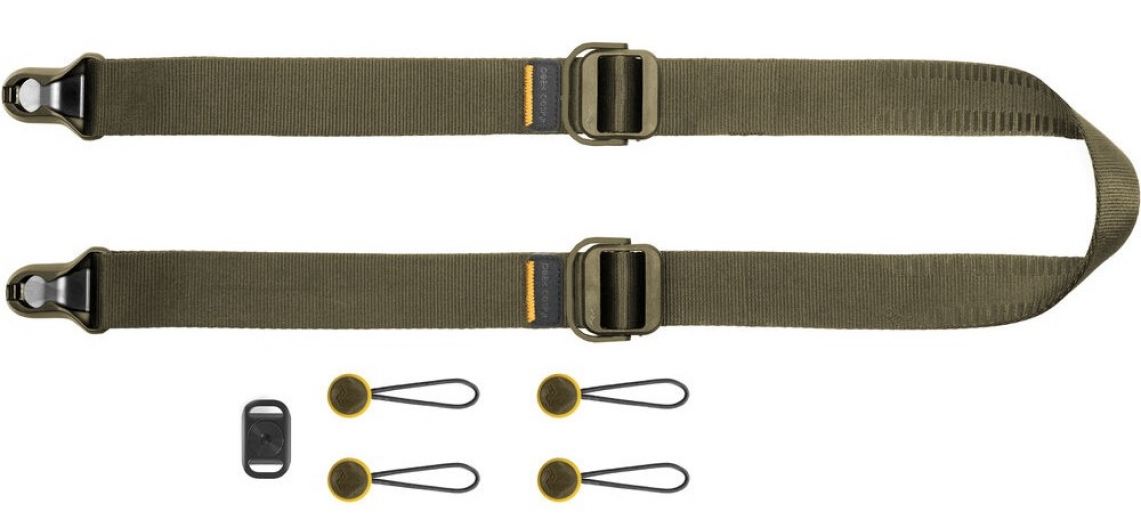Ремінь для фото Peak Design Slide Lite Kelp (SLL-KP-3) - фото - інтернет-магазин електроніки та побутової техніки TTT