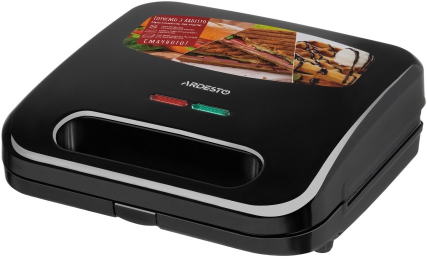 Бутербродница Ardesto SM-H300B - фото - интернет-магазин электроники и бытовой техники TTT