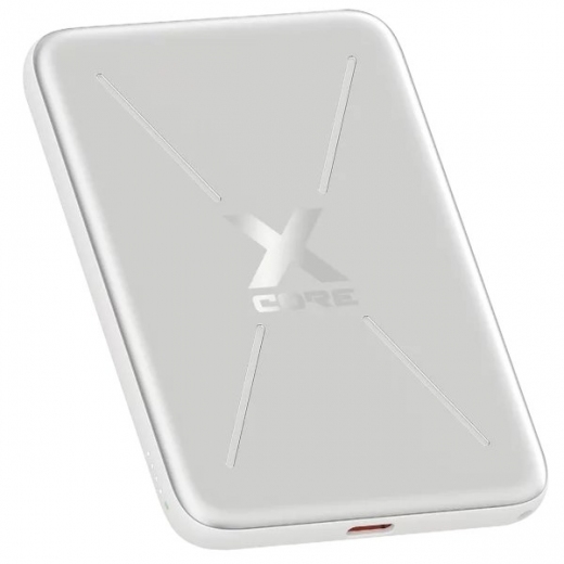 УМБ Proove X-Core 20W 5000mAh (PNXC20010006) Silver/White - фото - интернет-магазин электроники и бытовой техники TTT