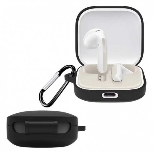 Чохол BeCover Silicon для Redmi Buds 6 Active (712012) Black - фото - інтернет-магазин електроніки та побутової техніки TTT