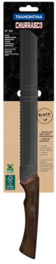 Нож Tramontina Churrasco Black зубчатый для нарезки 253 мм (22848/110) - фото - интернет-магазин электроники и бытовой техники TTT