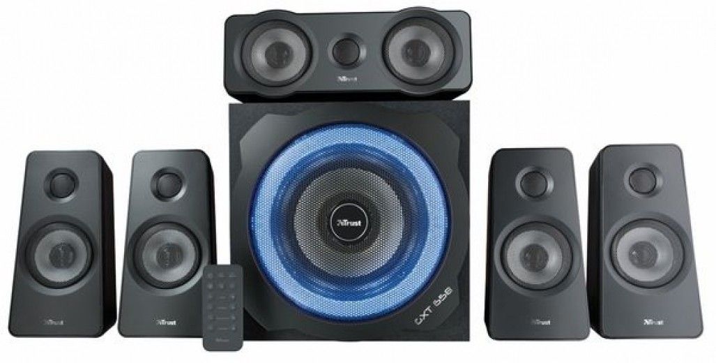 Акустическая система Trust GXT 658 Tytan 5.1 Surround Black (21738) - фото Акустическая система Trust GXT 658 Tytan 5.1 Surround Black (21738) - фото - интернет-магазин электроники и бытовой техники TTT