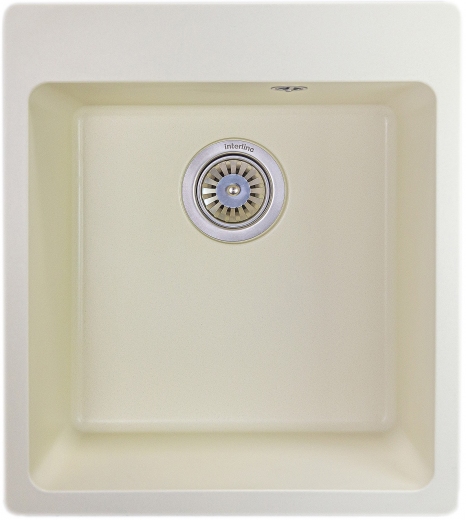 Кухонная мойка Interline CAVA Old White - фото Кухонная мойка Interline CAVA Old White - фото - интернет-магазин электроники и бытовой техники TTT