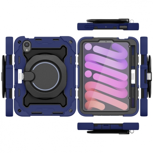 Накладка Becover для Apple iPad Mini 7 2024 (712316) Blue - фото Накладка Becover для Apple iPad Mini 7 2024 (712316) Blue - фото - интернет-магазин электроники и бытовой техники TTT