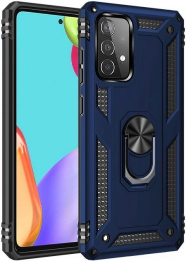 Панель BeCover Military для Samsung Galaxy A52 SM-A525 (706126) Blue - фото - интернет-магазин электроники и бытовой техники TTT