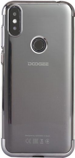 Панель Doogee TPU Electroplating для Doogee X90L (109879) Black - фото - інтернет-магазин електроніки та побутової техніки TTT