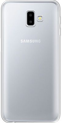 Ультратонкая накладка Air Case Samsung J610 (J6 Plus) Transparent - фото - интернет-магазин электроники и бытовой техники TTT